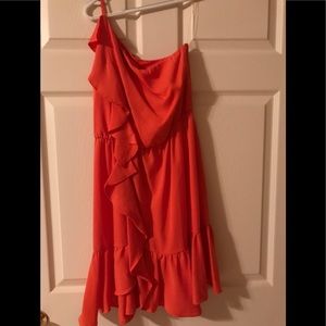 One shoulder dress. NWT